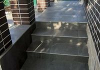 Облицовка керамогранитом лестницы 1