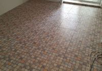 Укладка керамогранита на пол на ул. Русановская 1